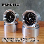 Select Beadlock Celong Deep Disk 1.9 V44 1/10 for SCX10 ii Freemen RGT MN