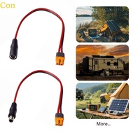 Con 14AWG Metal Line XT60I Female To 8 0x2 0mm Male Female Change Cable For Outdoor Power Needs