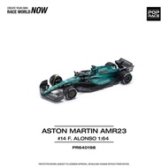 ((Xiaojia Garage) POP RACE1/64 PR640198 ASTON MARTIN AMR23 F1- #14 F.