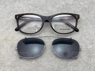 Burberry eyewear glasses sunglasses clip on 眼鏡
