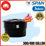 300/400 Gallon Deluxe Polyethylene Round Type Water Tank