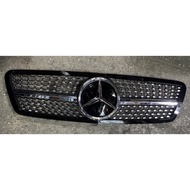 Mercedes Benz W203 Front Grille (Diamond) C Class 2001-2007 C180 C200 C230 C250 C280 C300 C63 AMG