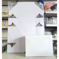 12 x 14 Cm Box Snack Box/ 12 x 14 Cm 3 Cake Box/ 2 Cake Box 1 Mineral Water Plain Cake Box/ (10 Shee