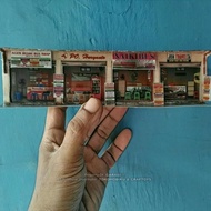 DIORAMA DIECAST - MINIATUR KIOS AGEN BUS