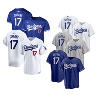 Jersey Dodgers Dodgers MBL Jersey 17 Ohtani Shohei Otani Embroidered Baseball Uniform YG6X