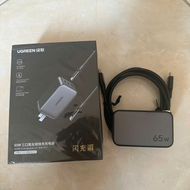 Củ sạc nhanh Ugreen Gan Nexode CD244 65W 3 cổng 2C1A sạc nhanh PD PPS QC