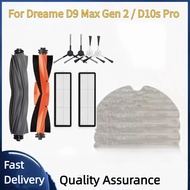 For Dreame D10s Pro / D9 Max Gen 2 Robot Vacuum Cleaner Accessories Main Side Brush Filter Mop