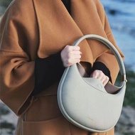 COD songmont Luna Bag Leather Niche Design Sling Crossbody Bag Women Premium Sense Half Moon Bag RFJDHGHROJING