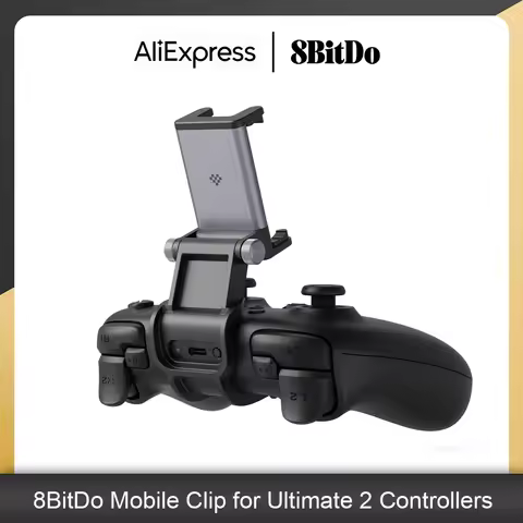8BitDo Mobile Clip for 8BitDo Ultimate 2 Controller, Adjustable Phone Mount (49-85mm)