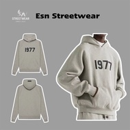 [GENUINE] Essentilas Fear Of God 1977 Dark Oatmeal SS22 Authentic Hoodie, Genuine essentials Fleece 
