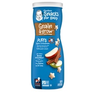 Gerber Puffs , Cereal Snack, 8+ Months, 42 g, 7 Flavours Nutritious snacks for infants and young chi