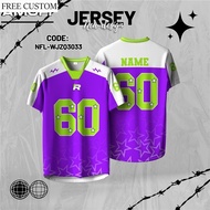 [Free Custom Name]2025 Nfl Edition Design American Football Unisex - Jersey Retro Collar Full Sublim