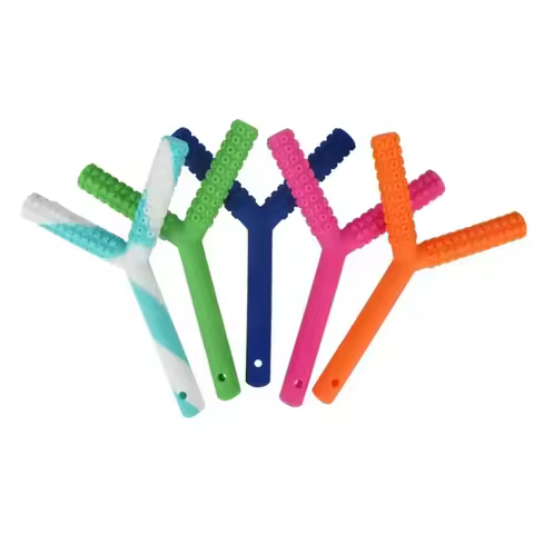 Kid Chewing Tube Speech Therapy Teeth Massager Children Talk Tools for Autism Sensory Speak Oral Mus