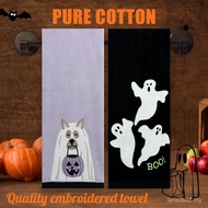 Absorb Water 70 Ghost Face Wash Extra Thick Holiday Embroidered Towel 45 Cotton Soft Halloween Europ