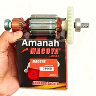 MESIN Nacoya 5806B armature for makita 7 inch circular saw machine