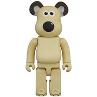 【新貨預訂】BE@RBRICK 阿高 1000％ BE@RBRICK GROMIT 1000％ 超級無敵掌門狗 WALLACE &amp; GROMIT