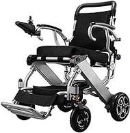 Fashionable Simplicity Wheelchair Elderly Electric Wheelchair Smart Portable Disabled Fully Automatic Lightweight Folding Scooter Size- 88 90Cm