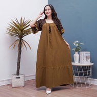MODEL TERBARU DASTER FUJI VIRAL DRES FUJI MOTIF MACAN BELAKANG SILANG DASTER FUJI KEKINIAN DRES FUJI