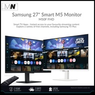Samsung 27" Smart Monitor M5 M50F FHD | LS27FM501EEXXS (White) |  LS27FM500EEXXS (Black) with Monito
