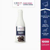 Sốt Pha Chế ICEHOT Sô-Cô-La Đen Chai 1Kg