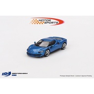 BBR 1/64 Ferrari 296 GTB Blu Corsa 1:64
