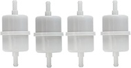 YESAY 4 PACK Fuel Filter 49019-0031 1/4" Fuel Line Compatible with Kawasaki EFI Engine FR541V FR600V