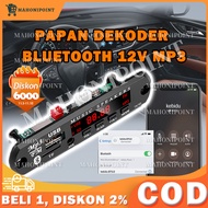 MP3 Kit Modul Bluetooth Versi 5.0 USB AUX Fm Ridio 12V / Modul MP3 Kit Car USB Bluetooth 5.0 BT 12V 