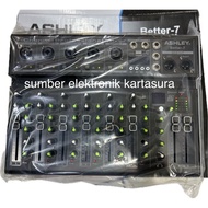 Ashley Better 7 Channel USB Bluetooth Mixer Original Product - Led, Amplifier