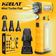 KEELAT Mini turbo Fan 130000rpm Portable Turbo Fan Strong wind kipas turbo fan Jet Fan Blower