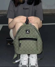 Jordan 全新棋盤格後背包 多色可選 全新帶吊牌 日常實用大容量拉鍊開合背包