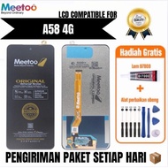 Lcd Meeto Compatible For Oppo A58 4G Fullset Touchscreen Free screwdriver glue