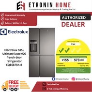 Electrolux 585L UltimateTaste 900 french door refrigerator EQE6879A-B