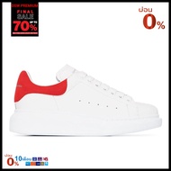 [[ ผ่อน ⭕️% ]] NEW A l e x a n d e r mcqueen oversized sneakers 553680 WHGP7 WHITE LUST RED AUTHENTI