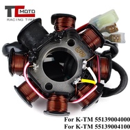 คอยล์สเตเตอร์สำหรับ KTM 125 150 200 XCW 200 EXC 250 300 XC XCW EXC-E หกวัน250R Freeride 55139004000