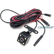 5 Pin Reverse Video Camera Night Vision HD Color Image Video Camera 4 LED Reverse Dash Cam Wide Angl