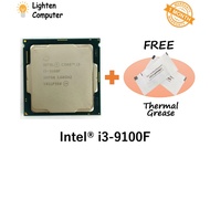 【USED】 Intel Processor Core i3 9100F 3.6GHZ | 4 CORE 4 THREADS | 65W | LGA 1151 | i3-9100F