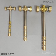 Hao Version Entrance Hardware Toy Hammer Eight Thunder God Hammer Bright Holy Hammer New Silver Red 