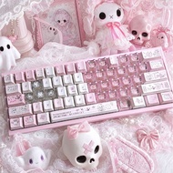 Sleepwalking Syndrome Keycap Additional PC Translucent Side Engraving Adapt to Magnetic Axis ev63woo