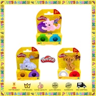Play-Doh Play-Doh Mini Pets Stamp & Mold Playset with 2 Cans of Modeling Compound Puppy / Bunny & Ca