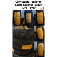 Continental scooter Conti Scooter Scoot Tyre Tayar 110/70-13 / 130/70-13 / 110/80-14 / 140/70-14 / 1