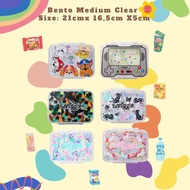 Smiggle Medium See Through bento/Lunchbox bento smiggle