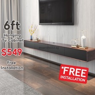 Living Room Hanging TV Cabinet Floor Wall Modern Bedroom TV console Desks Tables d12