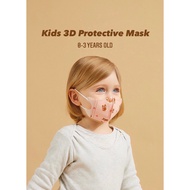 Baby Face Mask 3D 0-3 Years Old Kids Face Mask Children Cartoon Disposable Mask 3 Ply Face Mask Bayi Topeng Muka 婴儿立体口罩查