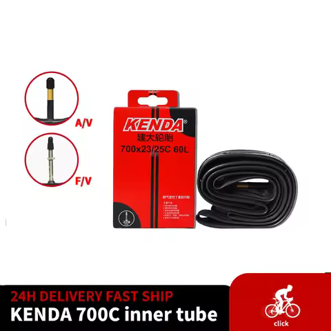 1PCS KENDA Bicycle Tire Inner Tube 700C 18-23C 23-25C 28-32C 35-43C 45C Camera Schrader Presta Valve