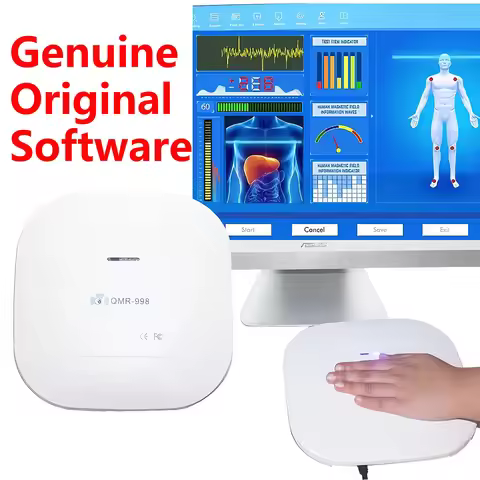 New QMR-998 Quantum Resonance Magnetic Analyzer Set Hand Touch Quantum Body Analyzer With 52 Reports