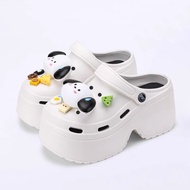 FENTINA Sandal Kodok Dewasa Wanita Kekinian Sandal Fuji Sandal Baim Wedges Sandal Fuji Anti-selip