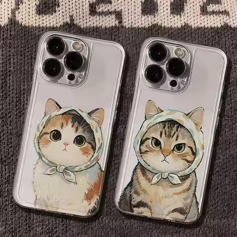 Cartoon Cool Cat Phone Case for Infinix itel A90 Note GT 50s 40 30i 12 11 10 Zero 30 20 Smart 10 9 8