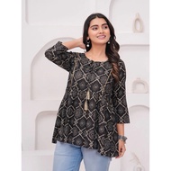 Indo-western SHORT KURTIS (2nd Edition) INDIAN COTTON TOPS-READY STOCK A02