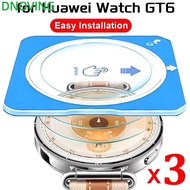 DNOVING 3Pcs Tempered Glass Films, Easy Install Kit 41/46MM Screen Protector, HD With Alignment Tool