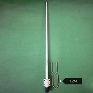 Marine VHF Ship Fiberglass Antenna Vehicle Radio Walkie-Talkie Repeater Mast VHF/UHF